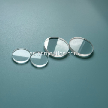 Vidrio de lentes Mgf2 con ventana de fluoruro de magnesio de alta transmisión